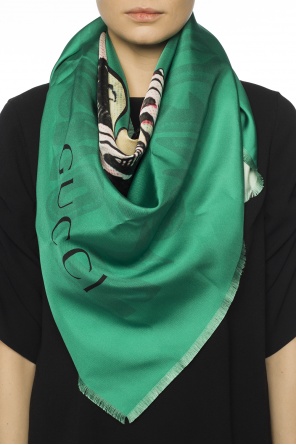Reversible shawl, zdjęcie 2 Reversible shawl od Gucci